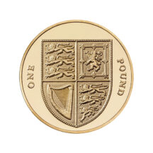 2016 UK 'Royal Shield of Arms' £1 Brilliant Uncirculated Coin Reverse